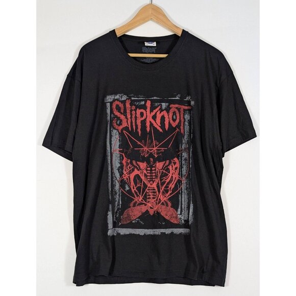 Slipknot Dead Effect T-shirt Size XL Short Sleeve Heavy Metal Black Hot Topic - Picture 1 of 2